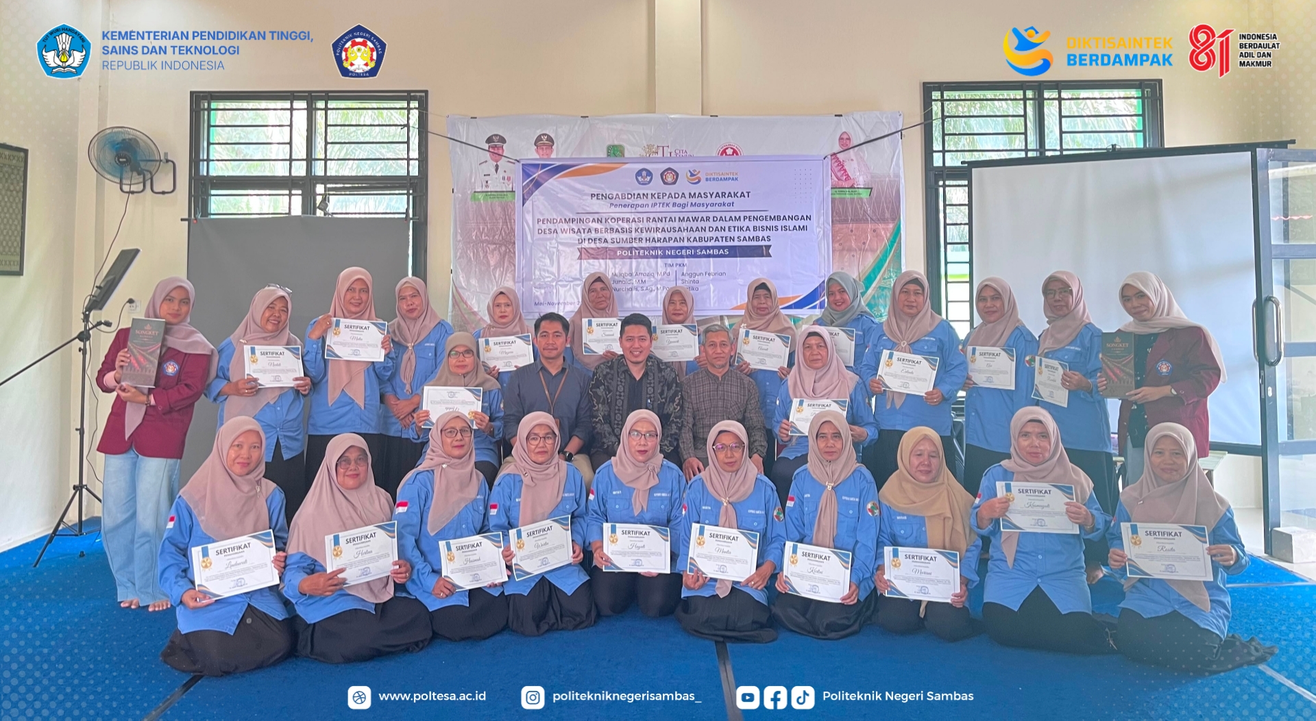 Koperasi Rantai Mawar Didorong Perkuat Pemasaran Digital dan Kewirausahaan Perajin Songket Sambas
